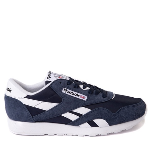 Reebok Other - Mens Reebok Classic Athletic Shoe - Navy / White | Size: 8M / 10 Women